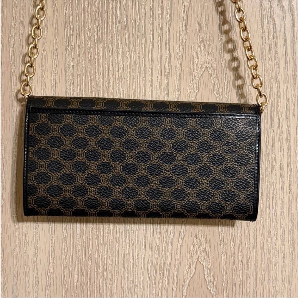 Celine 2000s  Vintage Macadam Long Wallet